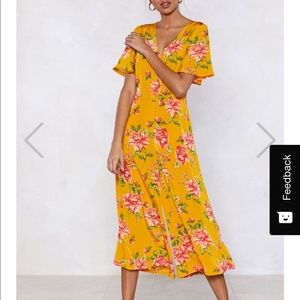 Floral Culotte Jumpsuit